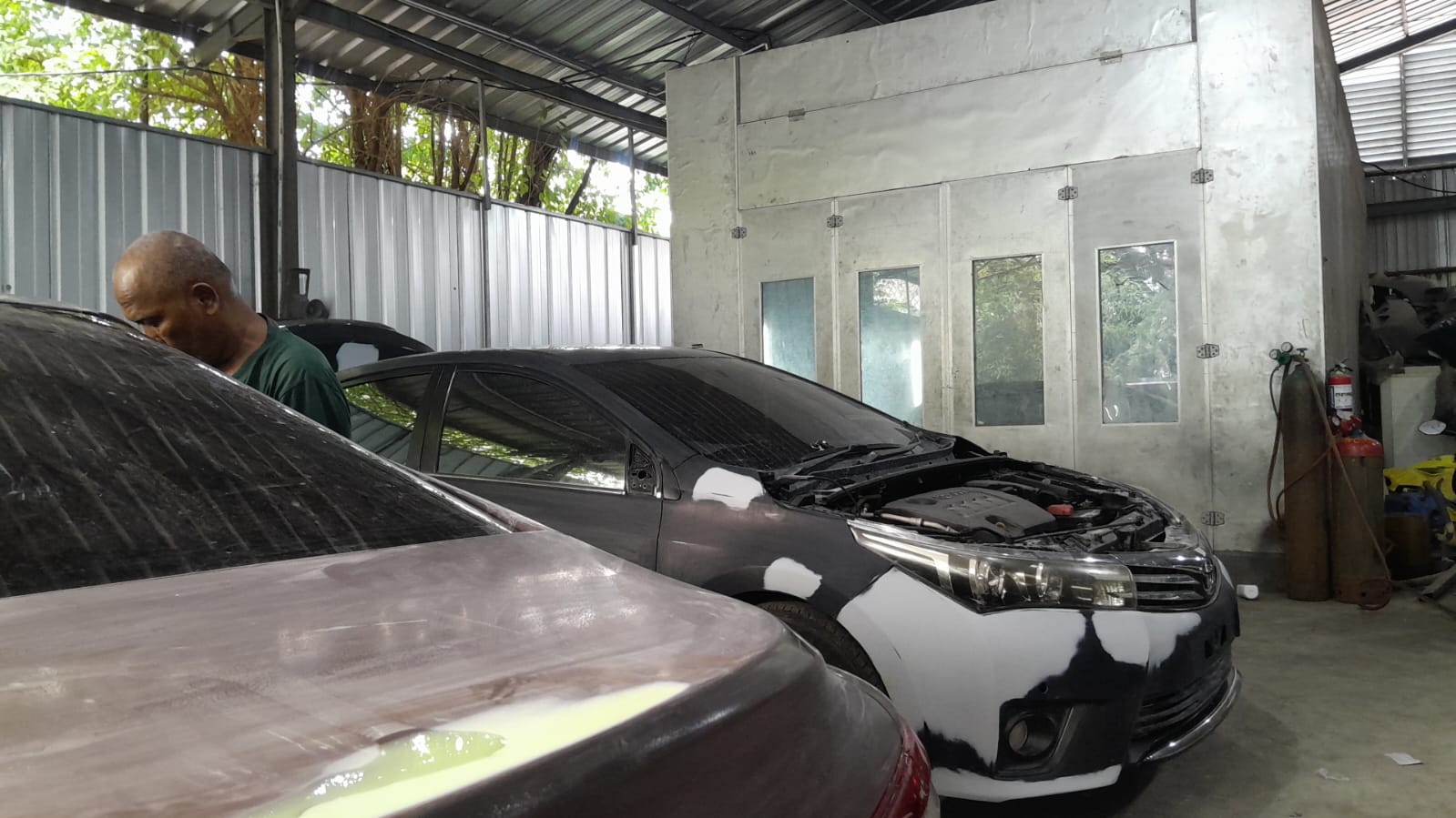Fasilitas bengkel catur manunggal jati motor
